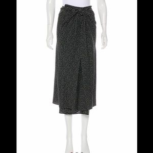 Vince Silk Mid-Length Skirt